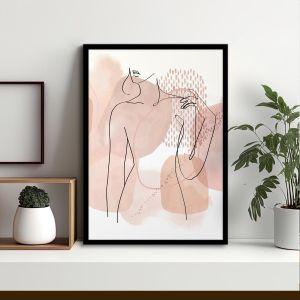 Female figure VI, poster