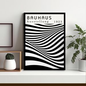 Αφίσα Έκθεσης Bauhaus Ausstellung 1923 III αφίσα κάδρο  Αφίσα πόστερ με μαύρη κορνίζα