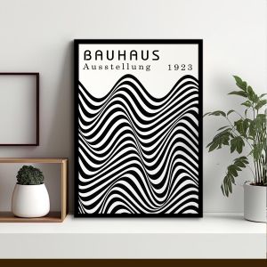 Αφίσα Έκθεσης Bauhaus Ausstellung 1923 IV αφίσα κάδρο  Αφίσα πόστερ με μαύρη κορνίζα
