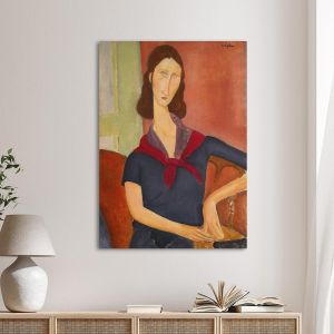 Canvas print Jeanne Hébuterne, Amedeo Modigliani