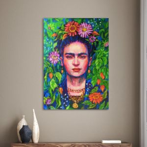 Πίνακας σε καμβά Lush Frida