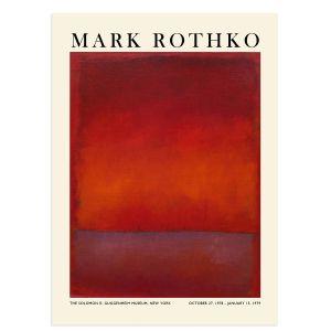Exhibition Poster Rothko, Guggenheim museum I 2