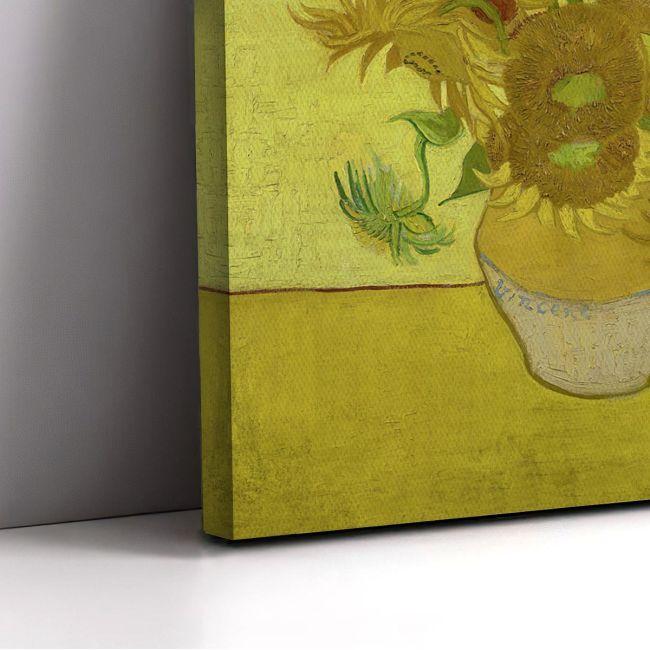 Canvas print Sunflowers art II, Vincent van Gogh