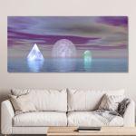 Canvas print Abstract, panoramic