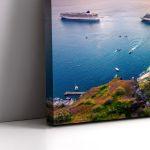 Canvas print, Amazing view of Fira, Santorini