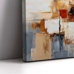 Canvas print Abstract lines and squares I Framed canvas View 5