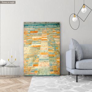 Canvas print Highway and byways, Klee P.