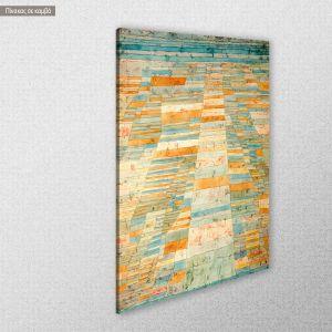 Canvas print Highway and byways Klee P. View 1 2