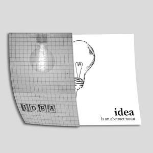 Poster Idea, diptych 2