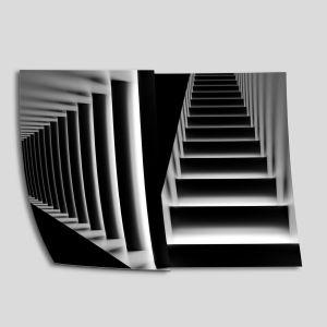 Illusion αφίσα πόστερ δίπτυχο  Αφίσα πόστερ με μαύρη κορνίζα 2