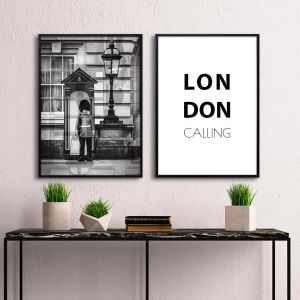 Poster London calling, diptych