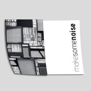 Poster Make some noise, diptych 2