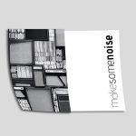 Poster Make some noise, diptych