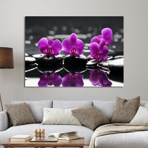 Πίνακας σε καμβά Ορχιδέες, Orchids on water