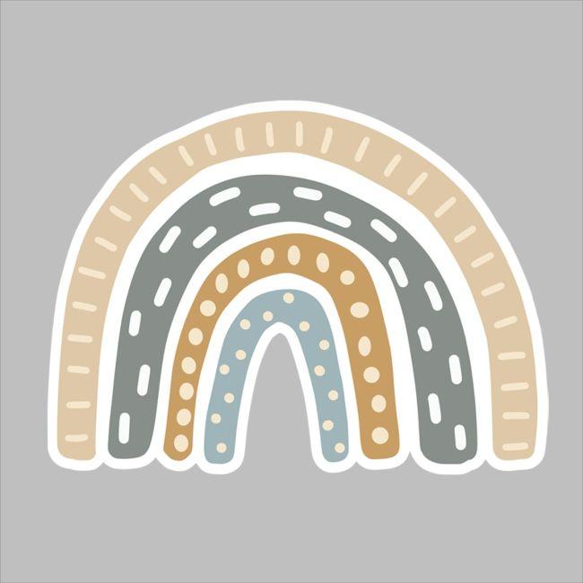 Ουράνιο τόξο art III ξύλινη φιγούρα εκτυπωμένη Εκτύπωση σε ξύλο (mdf)