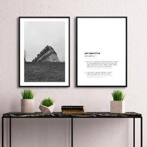 Poster Perspective, diptych