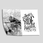 Ride forever αφίσα πόστερ δίπτυχο  Αφίσα