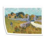 Farmhouse in Provence, Van Gogh, Vincent van Gogh, Poster