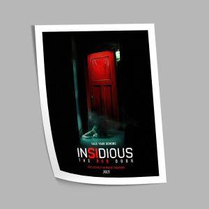 The red door αφίσα κάδρο  Αφίσα πόστερ με μαύρη κορνίζα, 1 2