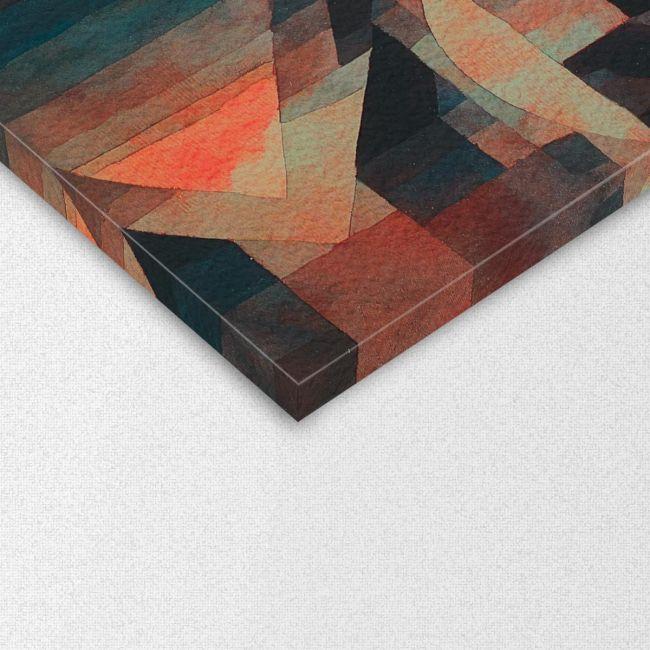 Πίνακας ζωγραφικήςGradation, red-green, vermillion, Klee P.