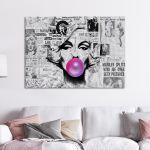 Canvas print Marylin pop art