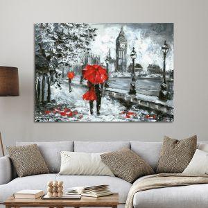 Canvas printStreet view of London