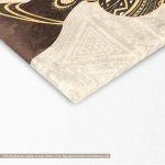 Canvas print African woman profile