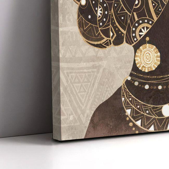 Canvas print African women, two panels