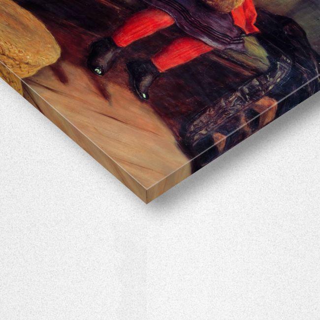 Canvas print My second sermon, Millais John Everett