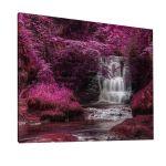 Canvas print Alternate colored surreal waterfall