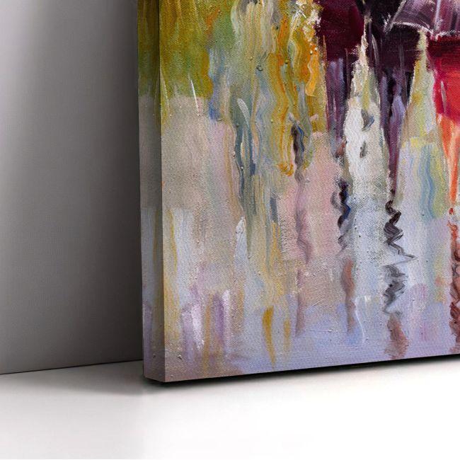 Canvas print Colors of rain