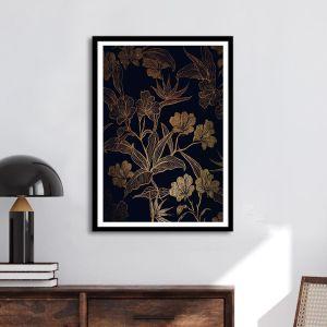 In gold hue αφίσα κάδρο  Αφίσα πόστερ με μαύρη κορνίζα, 1