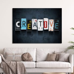Canvas print Creative