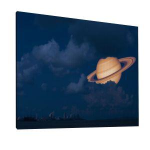 Πίνακας σε καμβά Κρόνος, Saturn near Earth 2