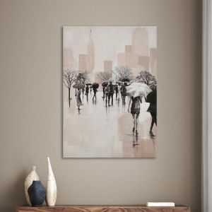 Canvas print Autumn evening in the city III
