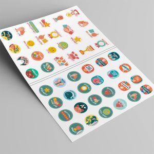 Creative Encouragement Stickers, good job 2