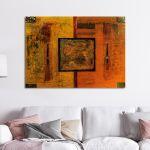 Canvas print Squared