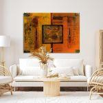 Canvas print Squared