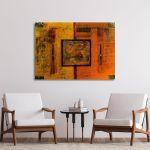 Canvas print Squared