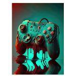 Controler in retro, poster