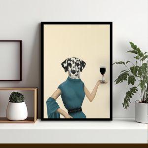 High class pooch Ι αφίσα κάδρο  Αφίσα πόστερ με μαύρη κορνίζα