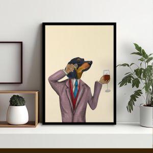 High class pooch II αφίσα κάδρο  Αφίσα πόστερ με μαύρη κορνίζα