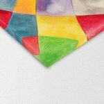 Canvas print Happiness, water colors