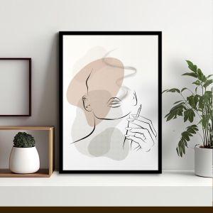 Light please V αφίσα κάδρο  Αφίσα πόστερ με μαύρη κορνίζα