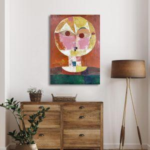 Πίνακας ζωγραφικής Senecio I Klee P. Καμβάς τελαρωμένος Όψη 1 2