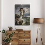 Canvas print Death of Sappho, Miguel Carbonell Selva