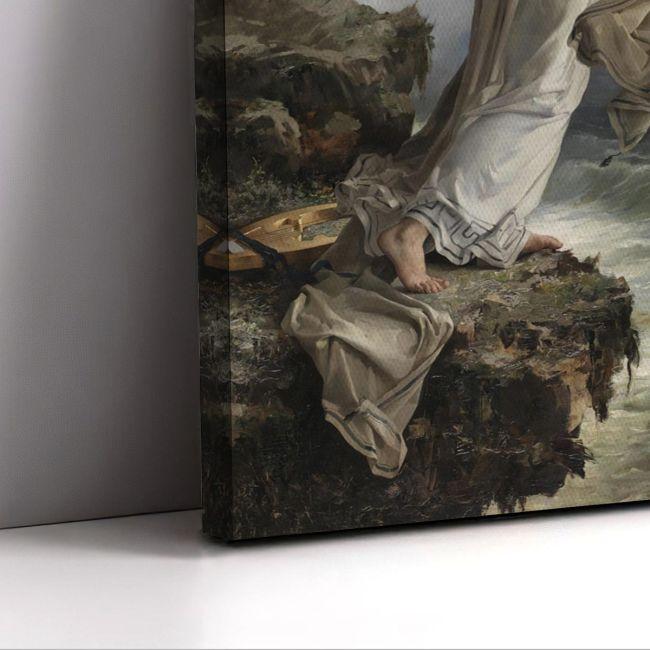 Canvas print Death of Sappho, Miguel Carbonell Selva