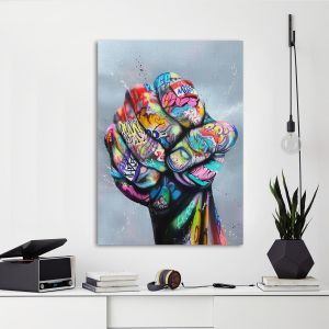 Canvas print Fight for