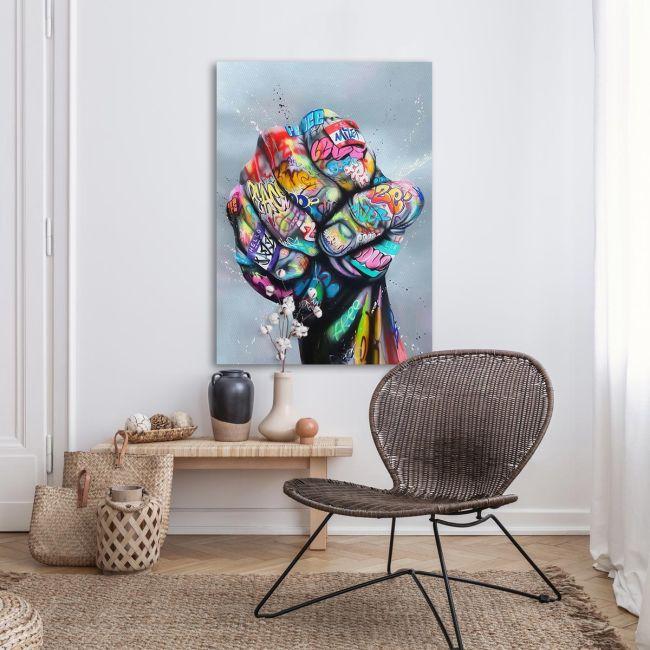 Canvas print Fight for