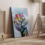 Canvas print Fight for